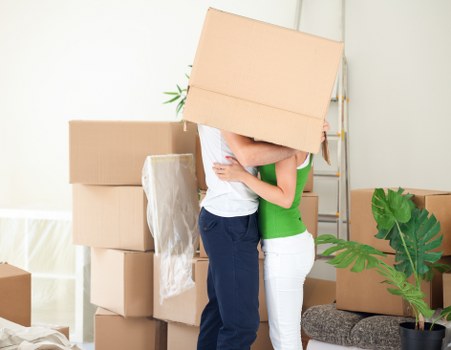 Commercial moving team handling office relocation in Brent