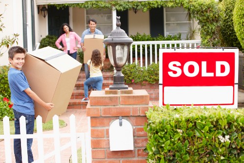 Professional removal team assisting with a move